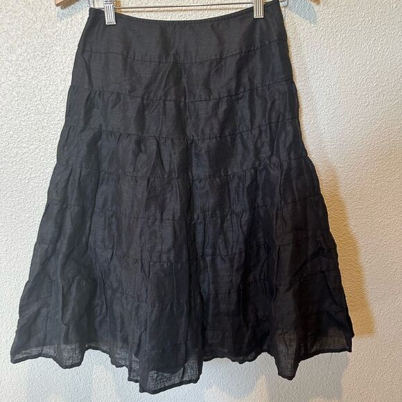 NWOT I.N.C International Concepts Women’s Long Black Maxi Skirt Size 0P - Picture 1 of 9